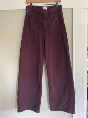 Citizens of Humanity Ayla Cargo Chocolate Brown, Size 24 (practically new)